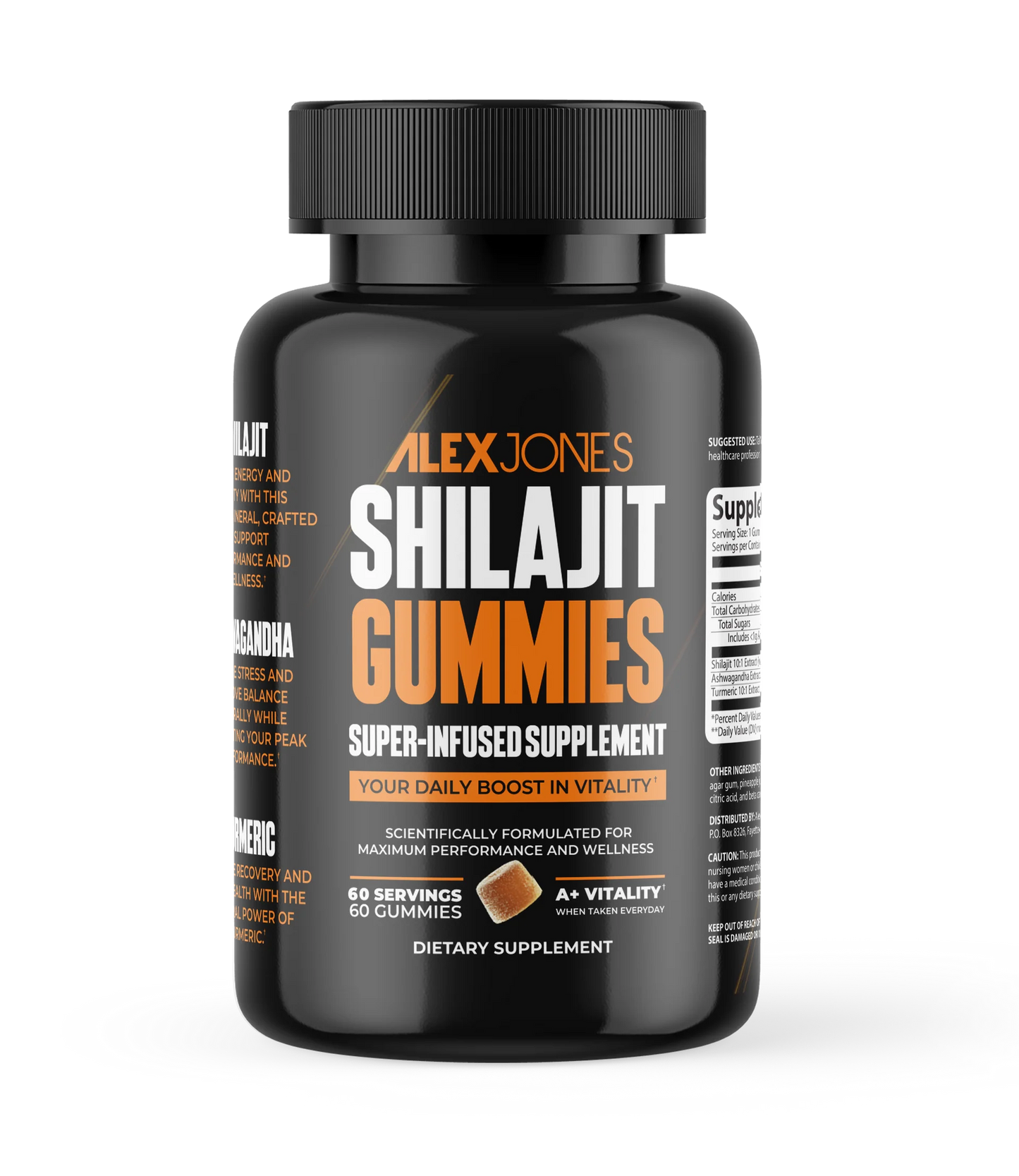 BUY on The Alex Jones Store Shilajit Gummies